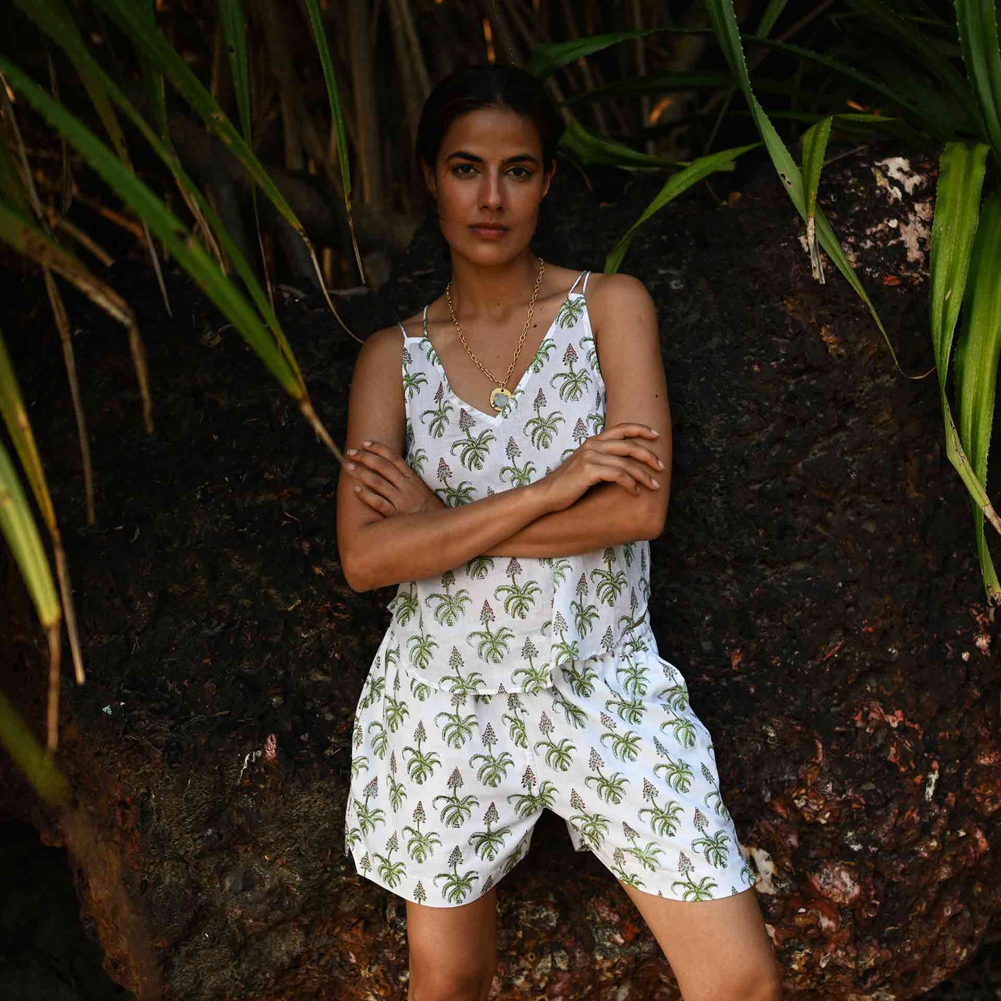 ALOE LOUNGE WEAR - WHITE