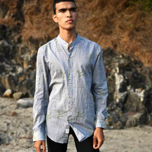 TEMPEST BLOOM SHIRT – GREY HS