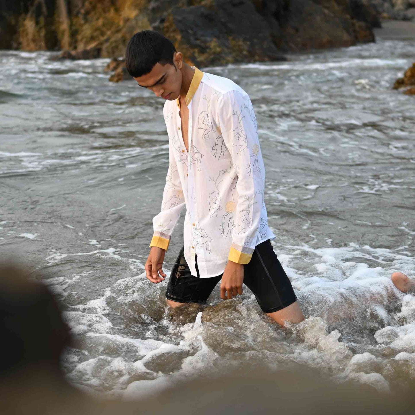 TEMPEST BLOOM SHIRT – WHITE FS