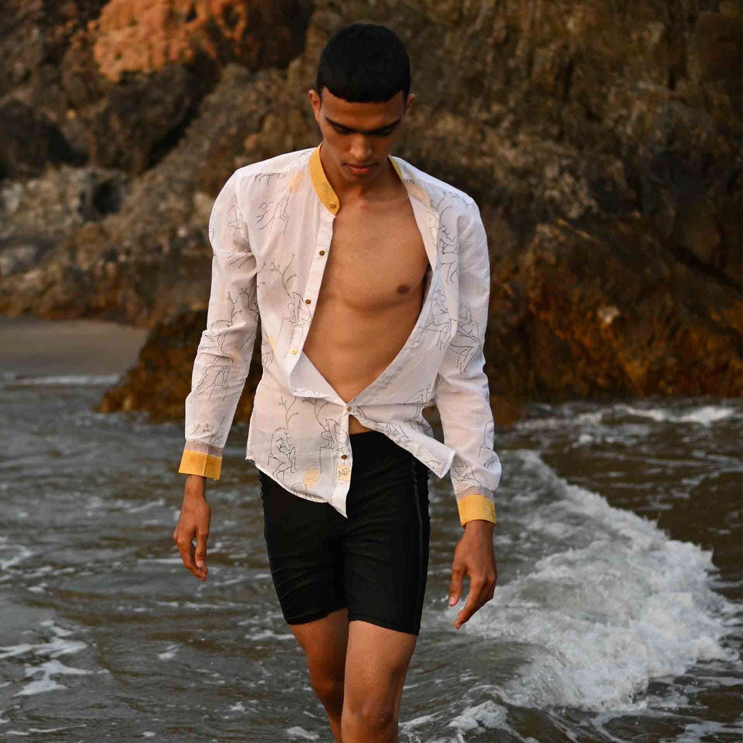 TEMPEST BLOOM SHIRT – WHITE FS