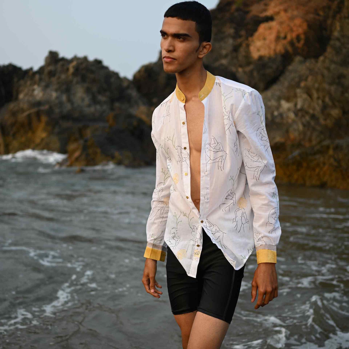 TEMPEST BLOOM SHIRT – WHITE FS