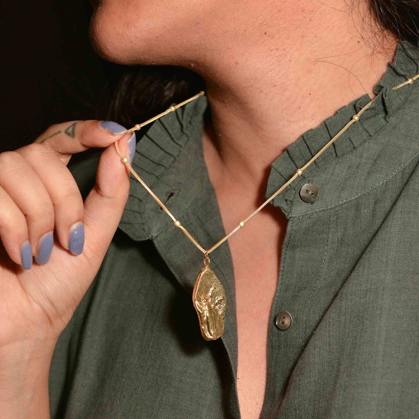 FOSSIL PENDENT M 4