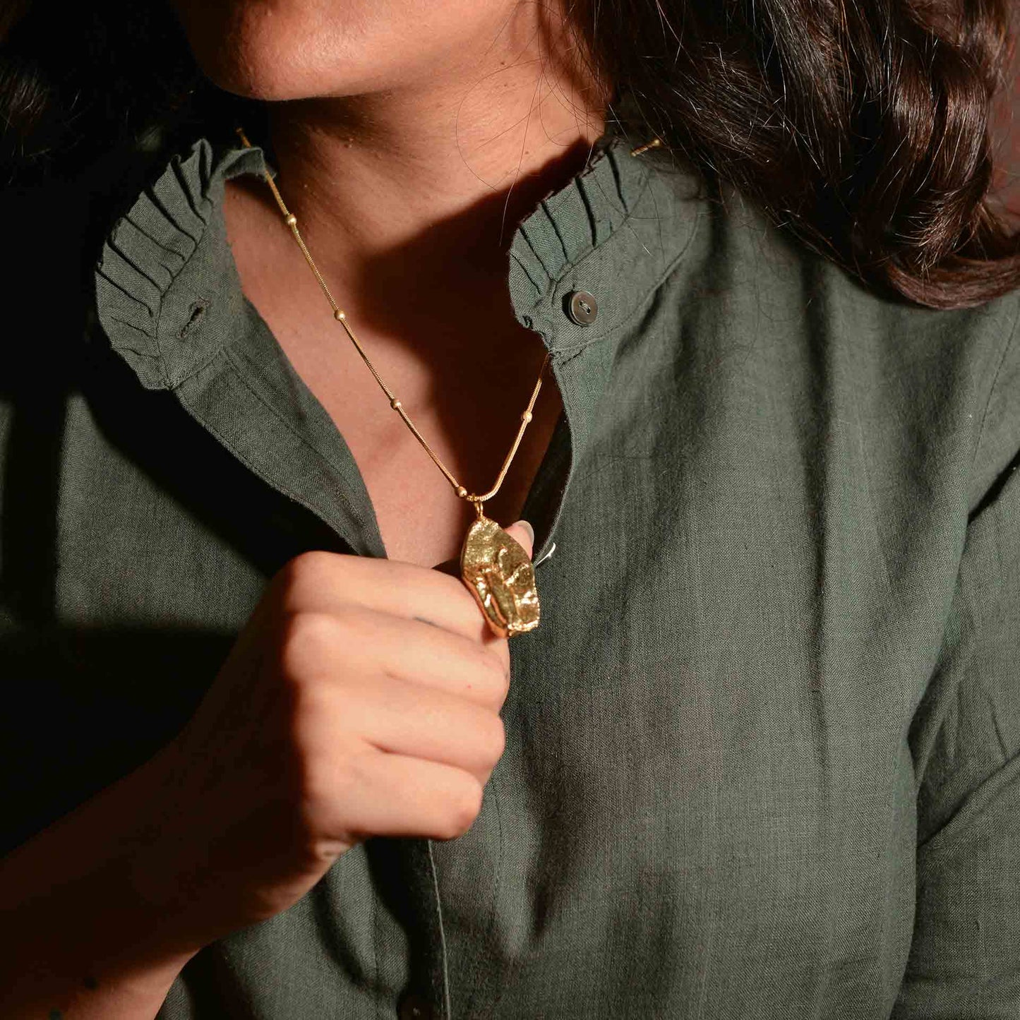 FOSSIL PENDENT M 4
