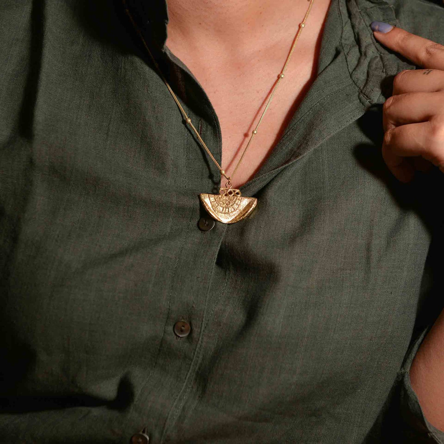 FOSSIL PENDENT M 3