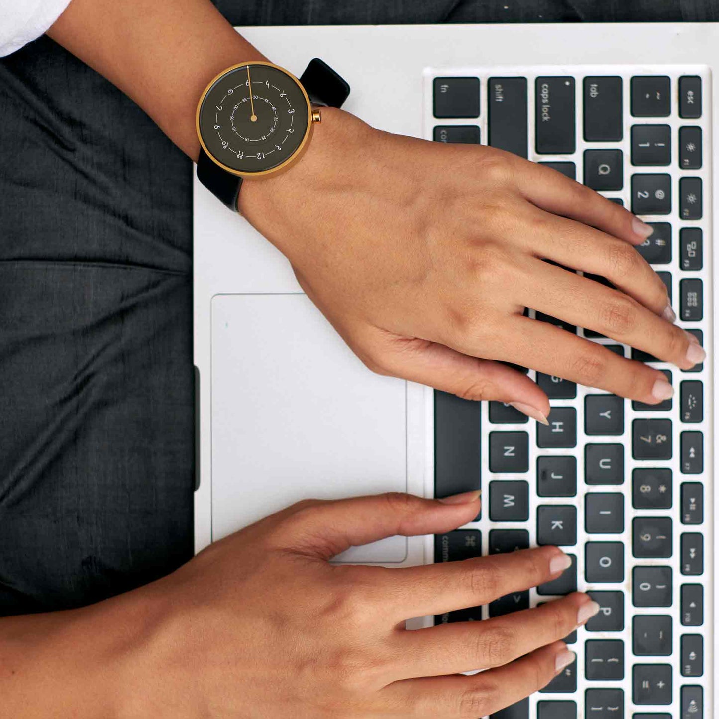 kassa watch Devanagari Black