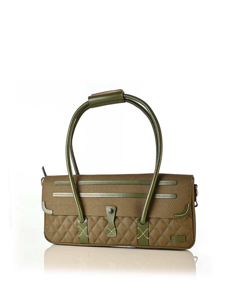 FOREST CRISS CROSS HANDBAG 1