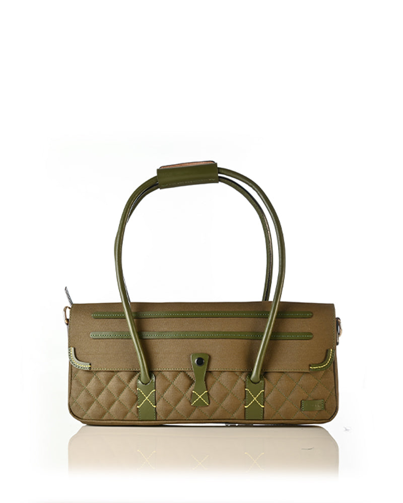 FOREST CRISS CROSS HANDBAG 1