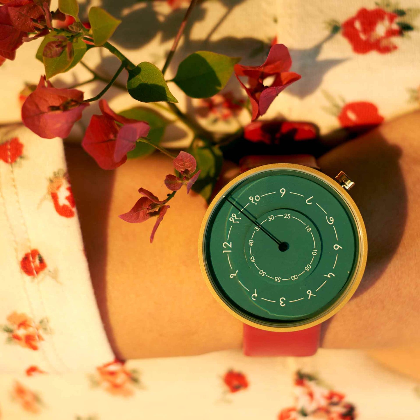 kassa watch Devanagari Green