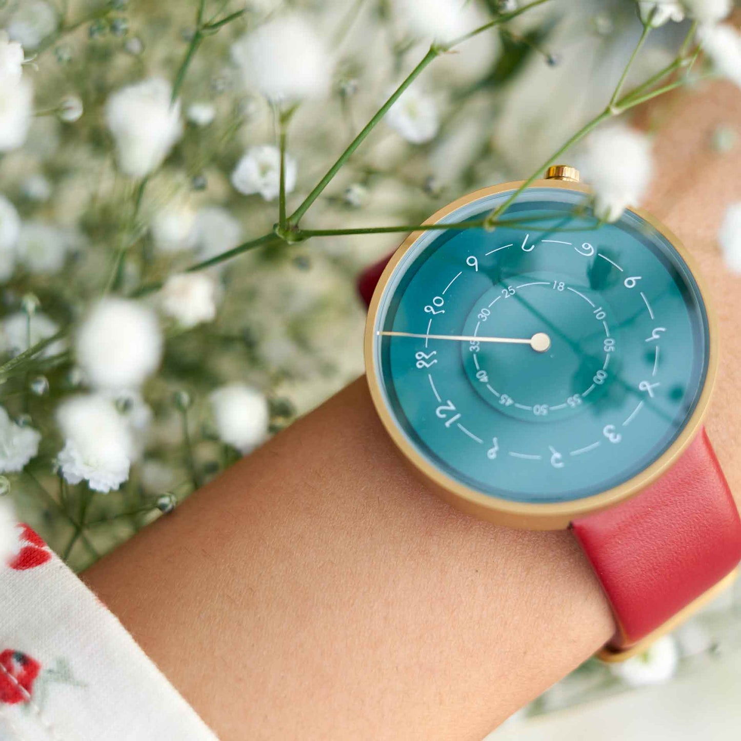 kassa watch Devanagari Green