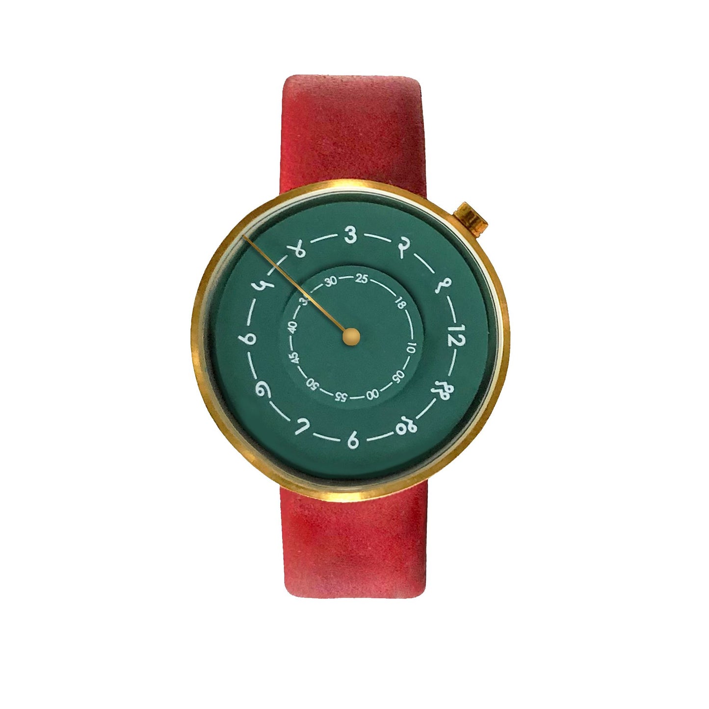 kassa watch Devanagari Green