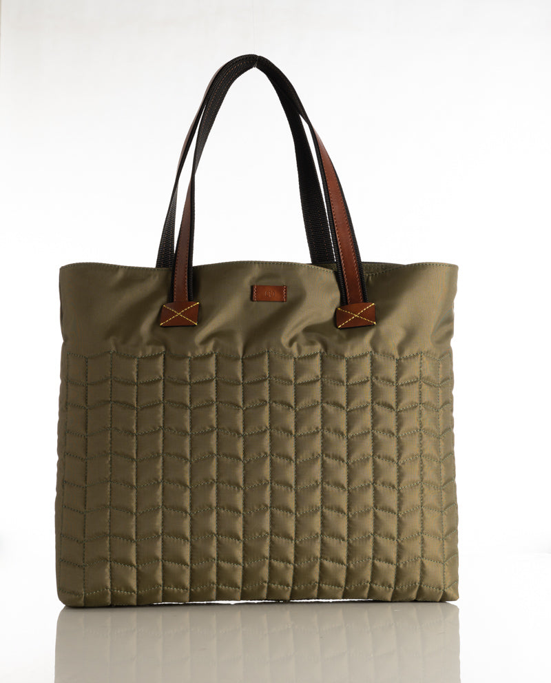 FOREST CRISS CROSS TOTE BAG 2