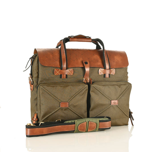 FOREST CRISS CROSS LAPTOP BAG 15