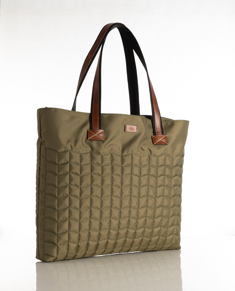 FOREST CRISS CROSS TOTE BAG 2